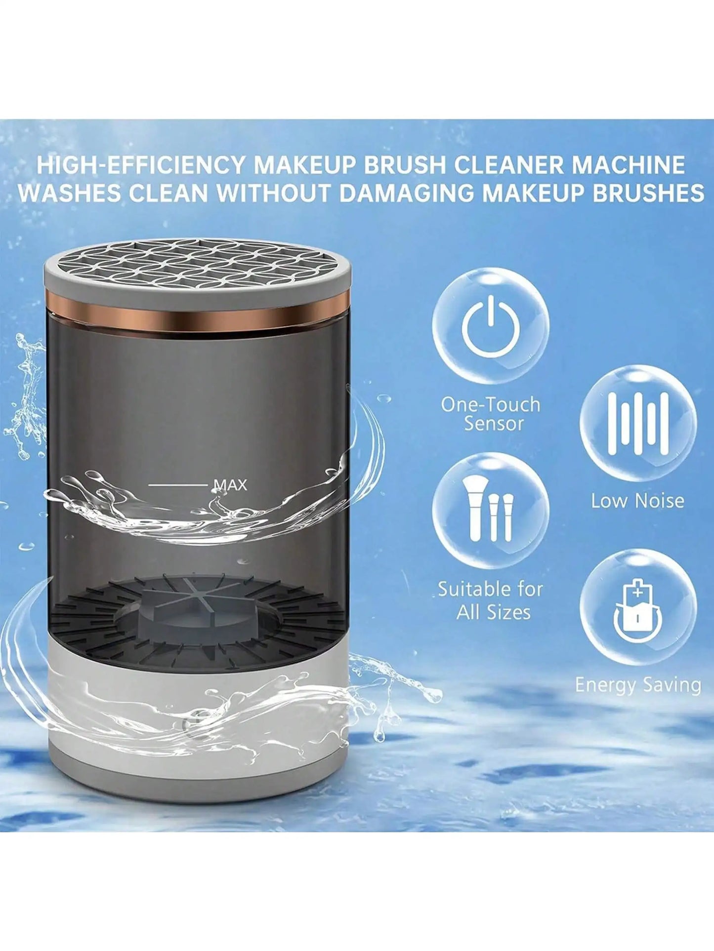 Electric Makeup Brush Cleaner, Cleaning Machine