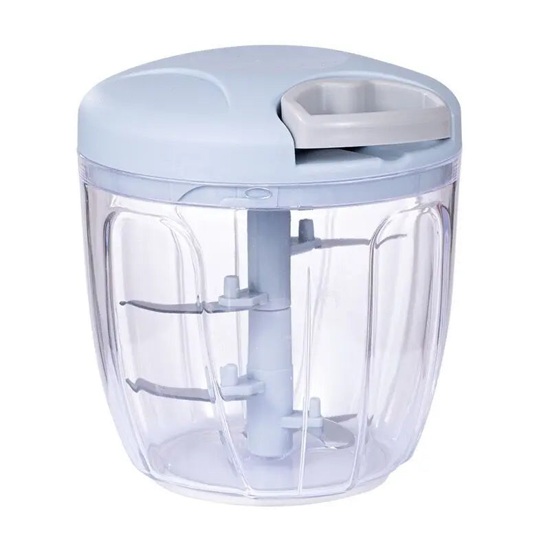 500/900ML Garlic Chopper Meat Grinder Manual Rotate Vegetable Cutter Mincer Slicer Fruit Garlic Crusher Kitchen Gadget Blenders