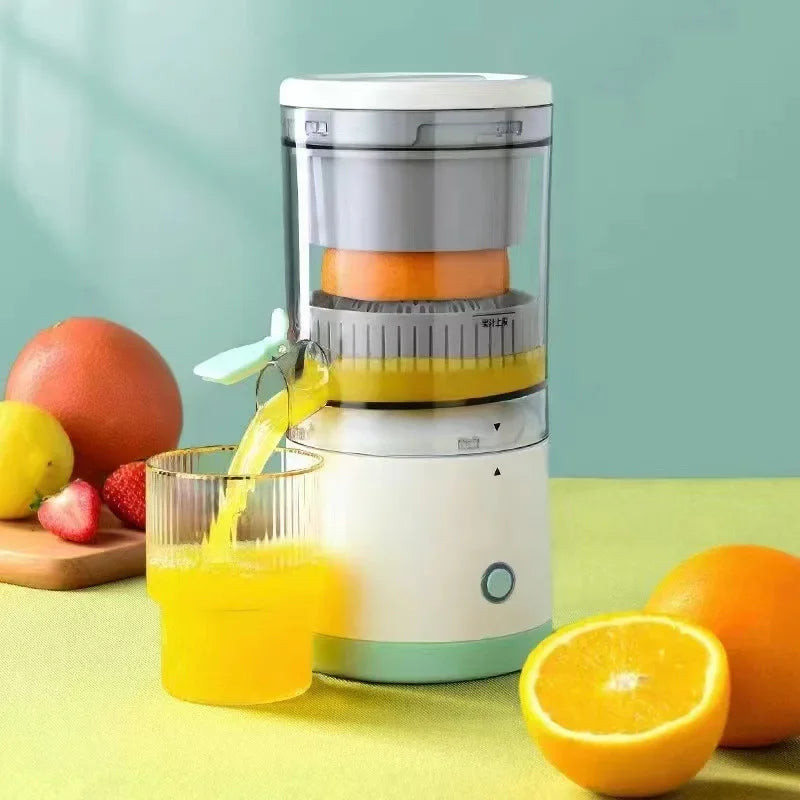 Fully Automatic Fruit Extractor, Household Juicer, Portable Juice Machine, Residue Separation, Two-Way Spiral Juicer Cup
