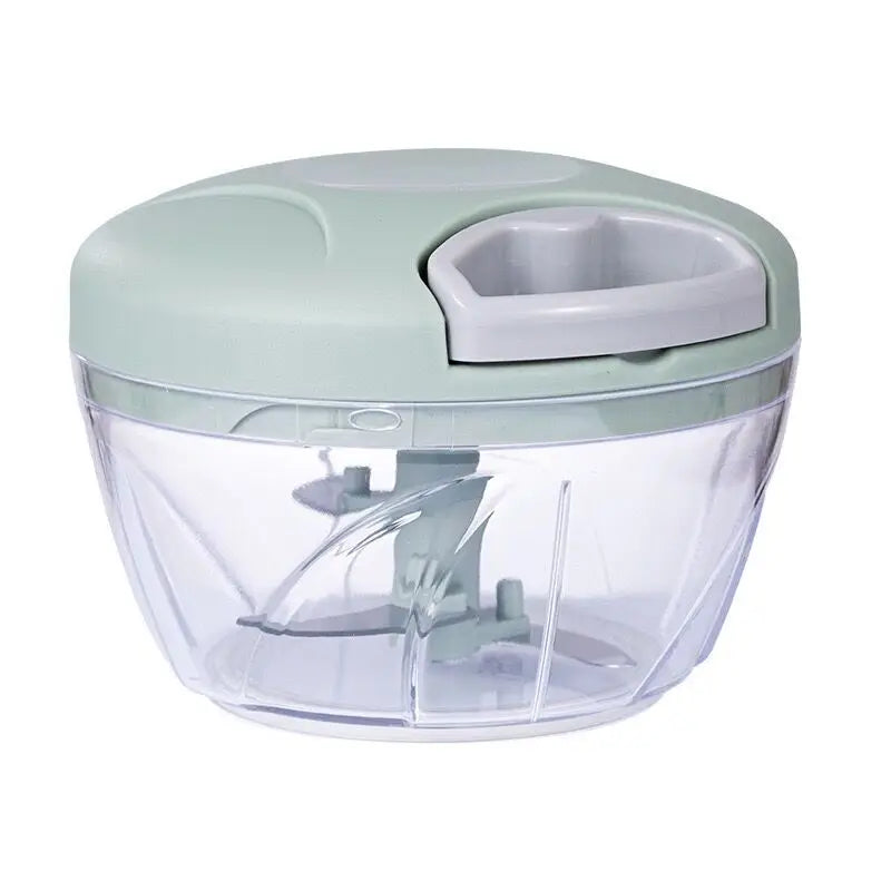 500/900ML Garlic Chopper Meat Grinder Manual Rotate Vegetable Cutter Mincer Slicer Fruit Garlic Crusher Kitchen Gadget Blenders