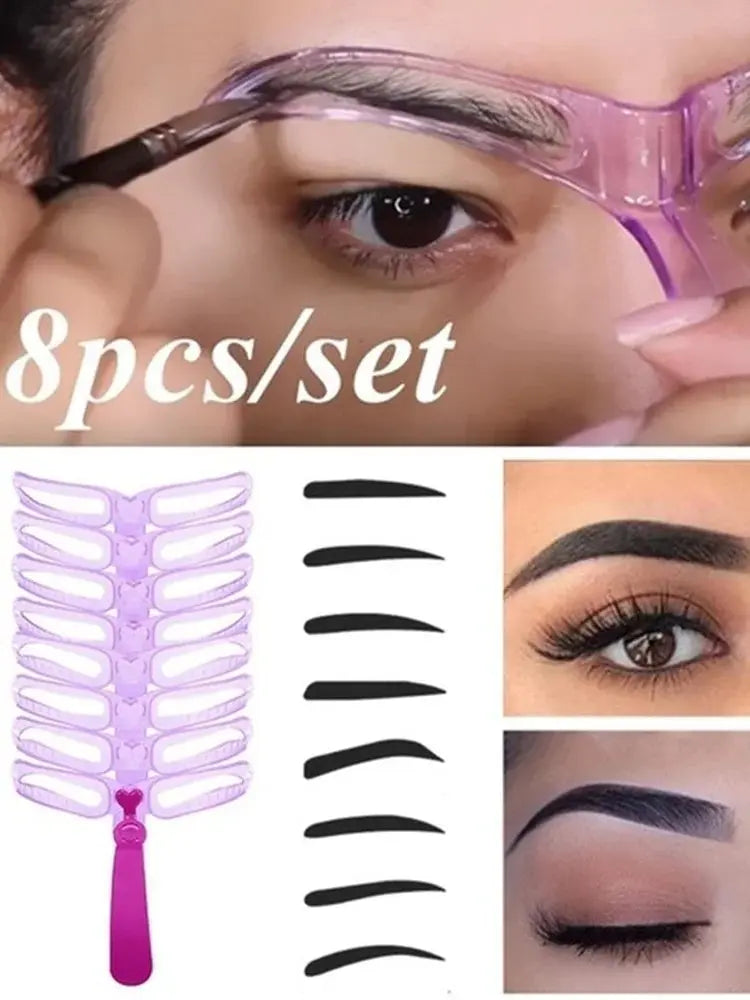 Eye Blogger Stencils, Projecting Kit, 8 Reusable Styles, with Handle, Best Sellers