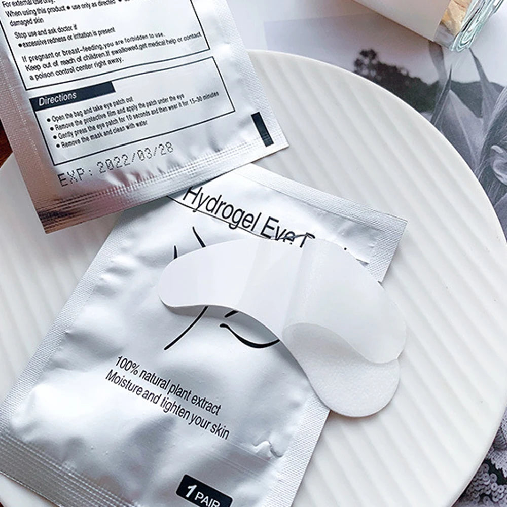 Pairs of Eye Pads for Eyelash Extension Under Eye Gel Supplies