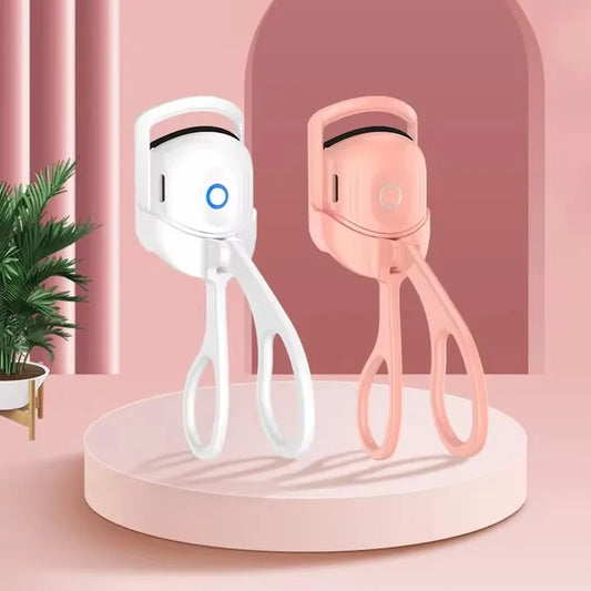 1pc Portable Electric Eyelash Curler, Professional Battery Operated Eyelash Curler for Effortless Eyelash Styling 
