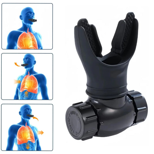 Physiotherapy and Rehabilitation Exercises, Heart and Lung Shape Sports Exercise Equipment, Portable Breathing Trainer, Muscle Training 