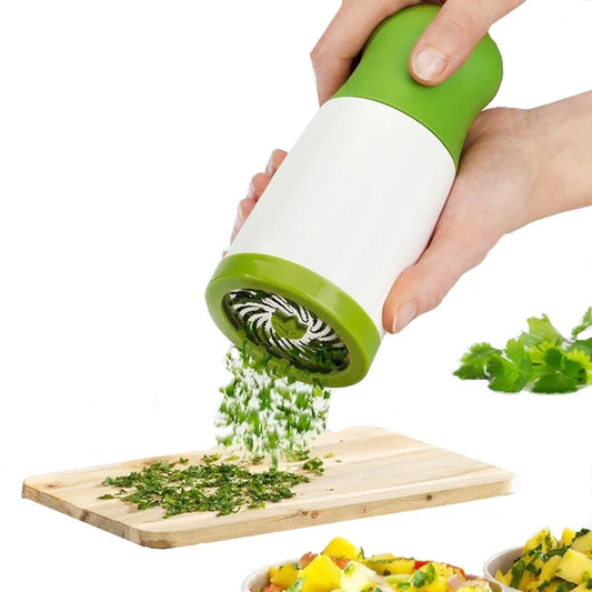 Broyeur manuel d'herbes et d'épices, broyeur de persil, coupe-légumes, hachoir à coriandre, hachoir à piment et à coriandre